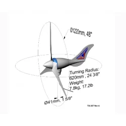 Rutland 1200 Vindgenerator 