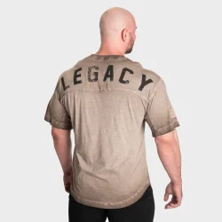 19th Street Yoke Original Tee, Washed Timber