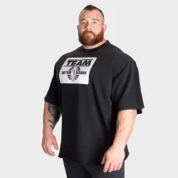 Team BB Iron Tee, Washed Black