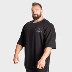 Muscle Iron Thermal Tee, Asphalt