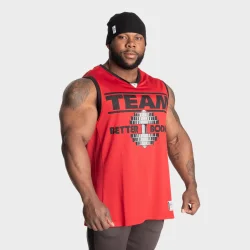 Iron Mesh Tank, Chili Red