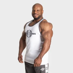 Dumbbell T-Back, White