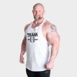 Old school stringer, White