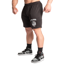 Skull Function Shorts, Black/White