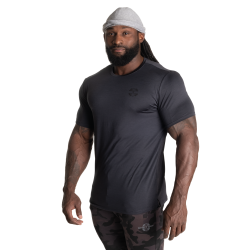 Essex Stripe Tee, Graphite Melange