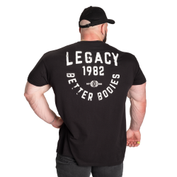 Legacy Street Tee, Washed Black