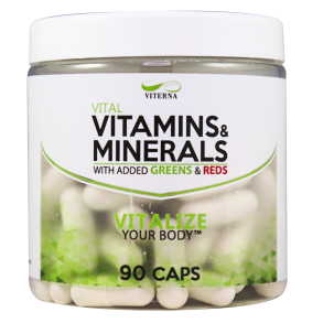 Viterna Multivitamin/Mineral/Greens/Reds, 90 caps.vit