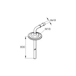 Eberspcher Tankuttak 600mm/4mm 