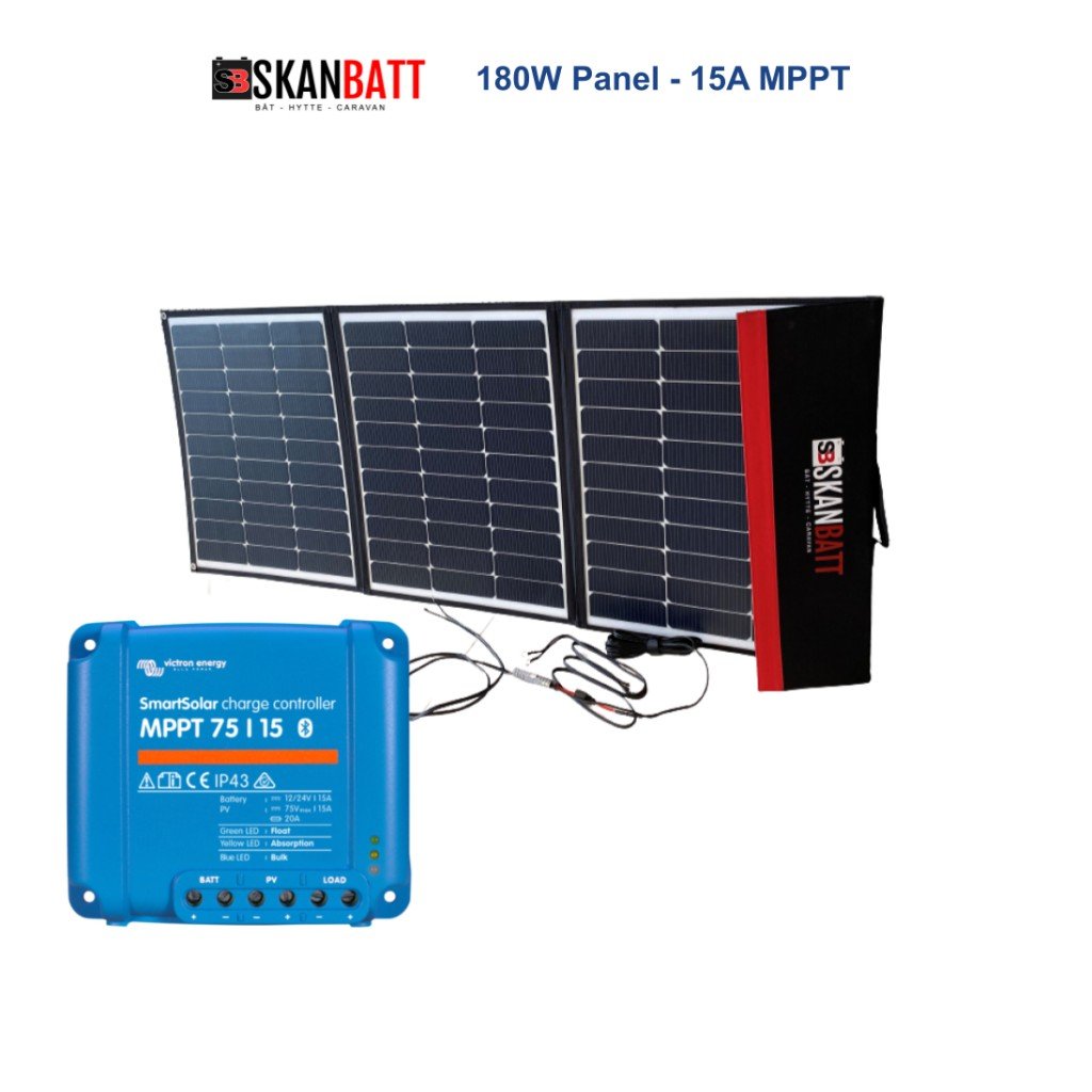 Victron SmartSolar MPPT 75/15 laderegulator til solcelleanlæg med