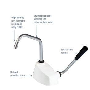 Whale Flipper Mk4 Pentrykran m/hndpumpe 