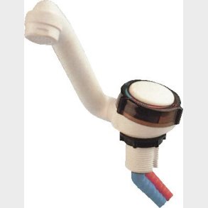 Blandebatteri For Trykkvann Hvit Maks trykk 3 bar Hulldiameter: 26 mm Tut kan dreies og vippes