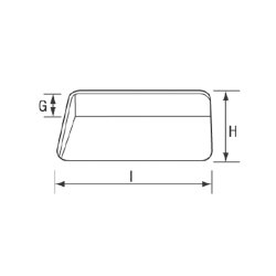 ABS-Luke 270x375mm Lsbar Rektangulr.