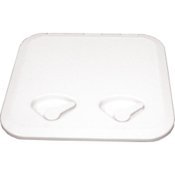 ABS-Luke 370x375mm Hvit u/Ls Kraftig. 