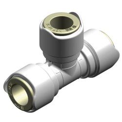 Whale Quick Connect 15mm Hun/Hun T-kobling 2pk 