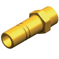 Whale Quick Connect messingadapter 15mm han - 3/8" NPT han 