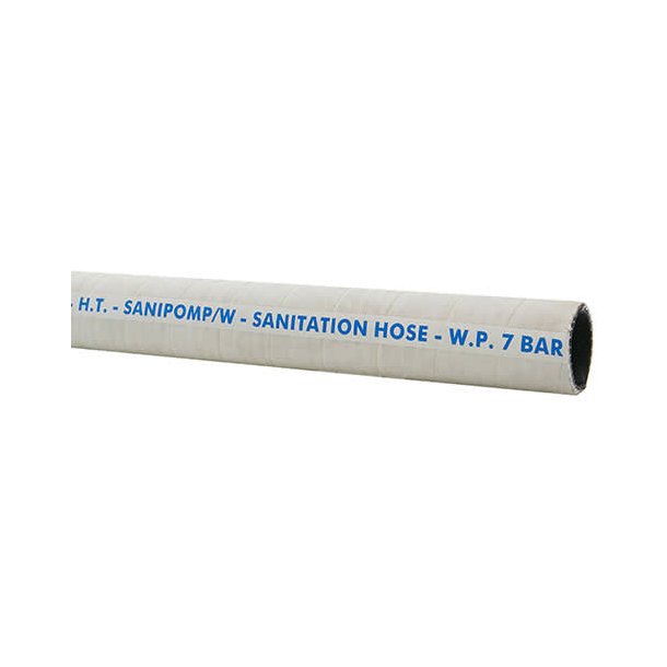 Septikslange 3/4'' 19mm Hvit CE-Merket For septiktanklufting 19 mm innvendig Gasstett