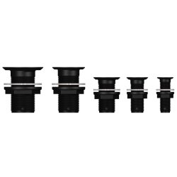 TruDesign Skroggjennomfring flush sort,