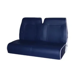 Bluesea Styrmann Sofa Imitert Skinn Bl m/Offwhite Kjeder