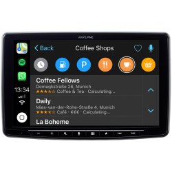 Alpine ILX-F903D, Halo9, 1-DIN multimedia m/9" skjerm