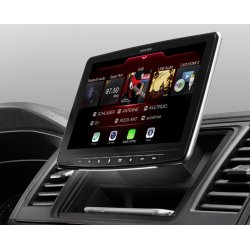 Alpine ILX-F903D, Halo9, 1-DIN multimedia m/9" skjerm