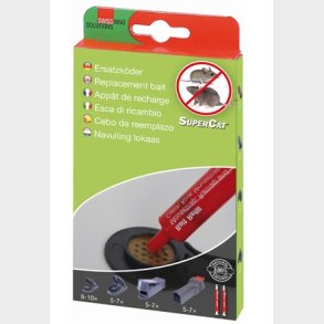 �te for muse- og rottefeller 2x3gr Swiss