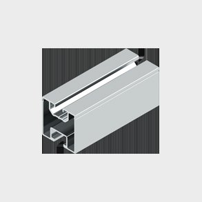 Aluminiumsskinne med 2 spor