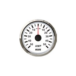 KUS Amp.meter m/shunt Analog +/-50A