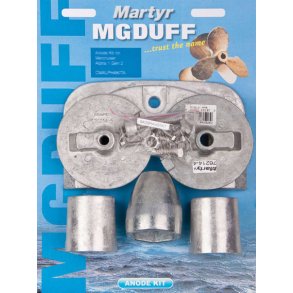 Anodesett Aluminium Bravo 3 (2004-) 