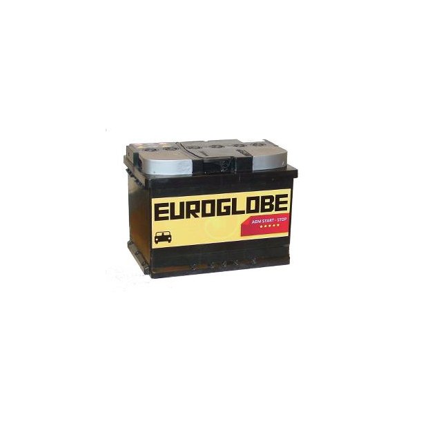 Euroglobe 75060, 60Ah, AGM, start/stopp