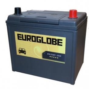 Euroglobe 74065, 65Ah, EFB, start/stopp