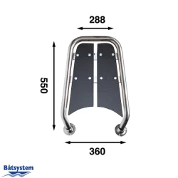 Btsystem Baugspyd Motorbt MP55 Blackline