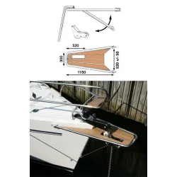 Btsystem Baugspyd Seilbt GPAT100. 