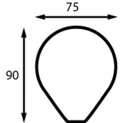 Btsystem Kombilanterne Rd/Grnn Dekksmontert Krom 12V