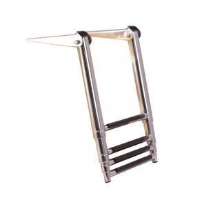 Badestige for Plattform Teleskop 4 Trinn Syrefast