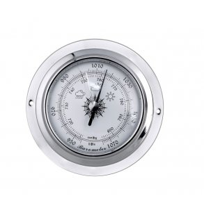 Barometer Slv 95mm Diameter: 