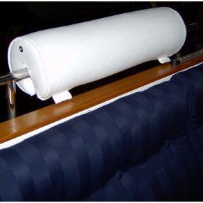 Bedflex Ryggpute for Rekke Rund Hvit 55cm