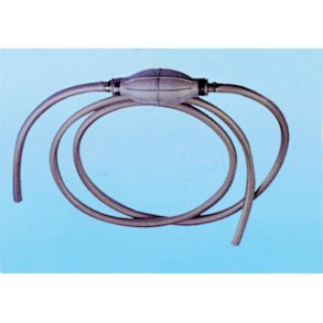 Bensinslange gummi m/pumpe 2m