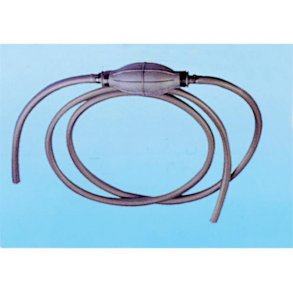 Bensinslange gummi m/pumpe 2m