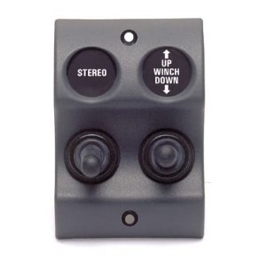 Bep Bryterpanel 2 Brytere Sprutsikkert 