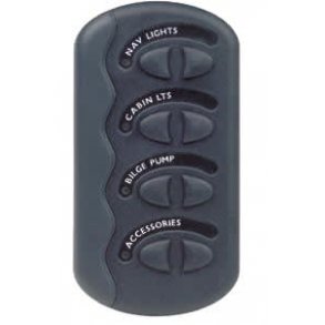 Bep Bryterpanel 4 Brytere Contour 