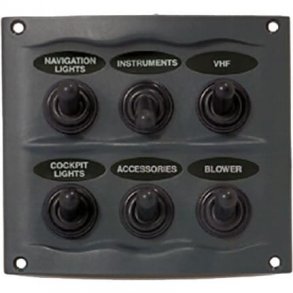 Bep Bryterpanel 6 Brytere 12/24V - 