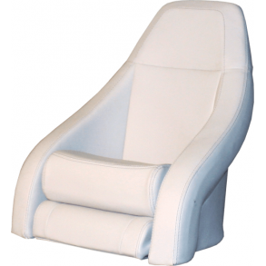 Bluesea Estoril Stol Im. Skinn Lys Gr m/Gr Sting.