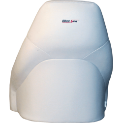 Bluesea Estoril Stol Im. Skinn Lys Gr� m/Gr� Sting.