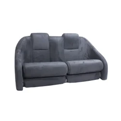 Bluesea Porto Sofa Twin 85 Blueseatekst. Gr� m/Sorte Kjeder
