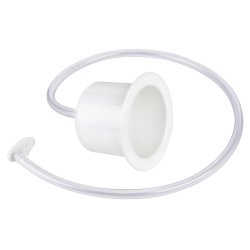 Boksholder Nedfell. 67mm innv. Hvit,