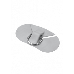 Bravo Slepering 175x95mm Gr PVC PVC-pad med D-ring Brukes som slepepunkt Limes p RIB/gummibt