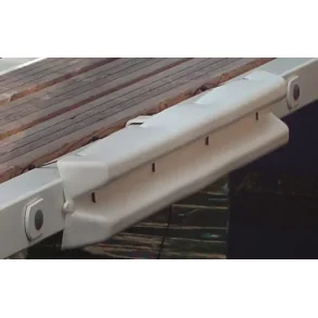 Bryggefender Hvit 1000mm MF60 2pk