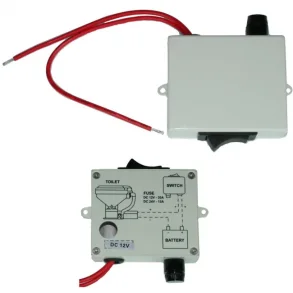 Bryter TMC elektrisk toalett 12V 