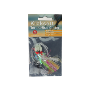 Kroksett CAL Torskeflue Glitter