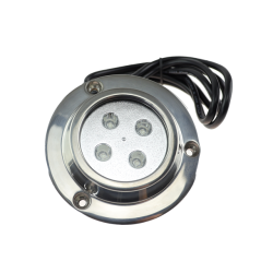 LED Undervannslys bl 8-30v 4x3W.